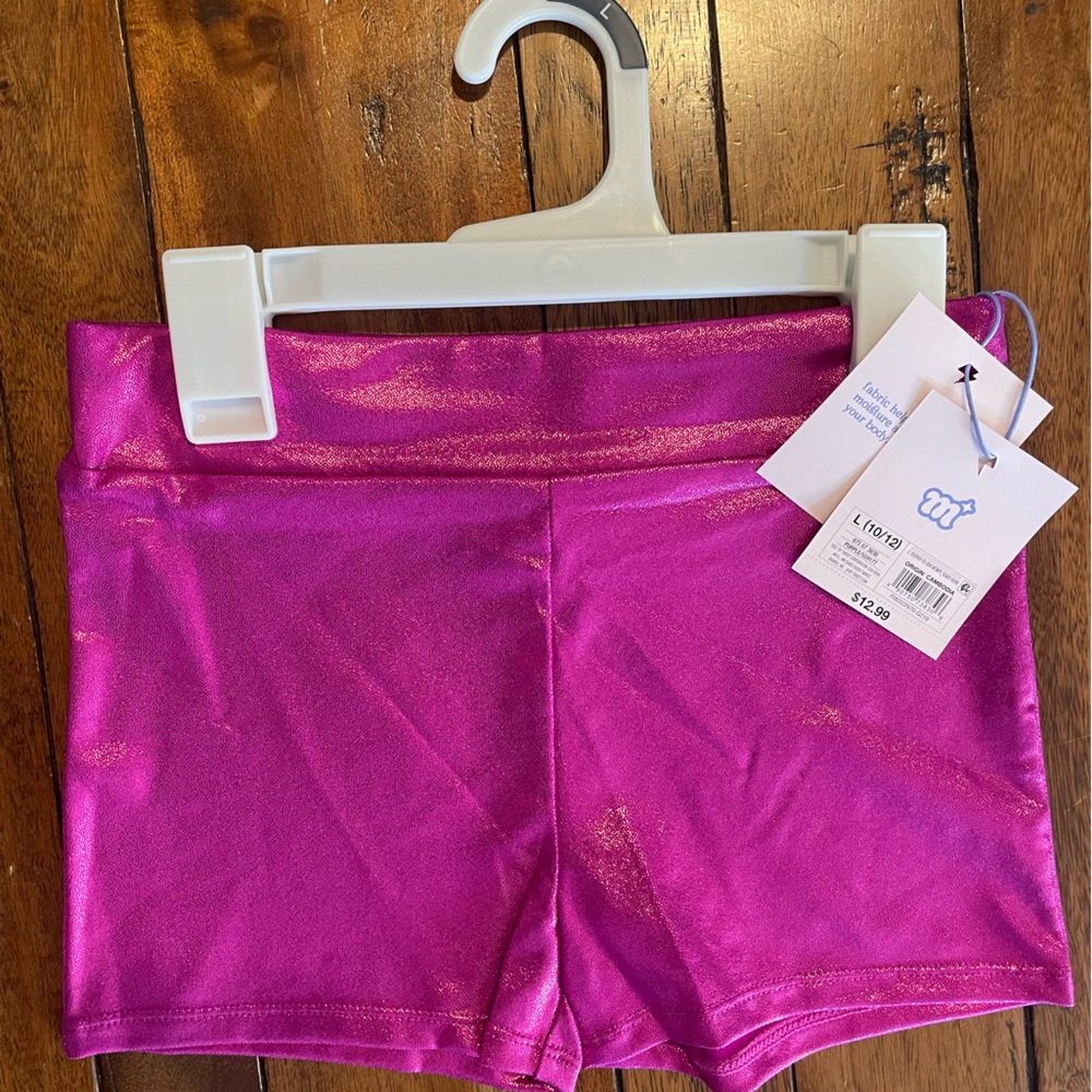 More than Magic brand new girls pink shorts